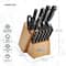 Farberware Edgekeeper Black 13-Piece Pro Cutlery Set